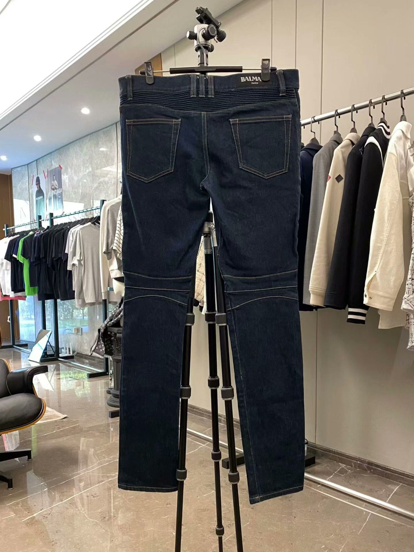 Balmain Balmain Denim Jeans 33 Men Size US 33 - 2 Thumbnail