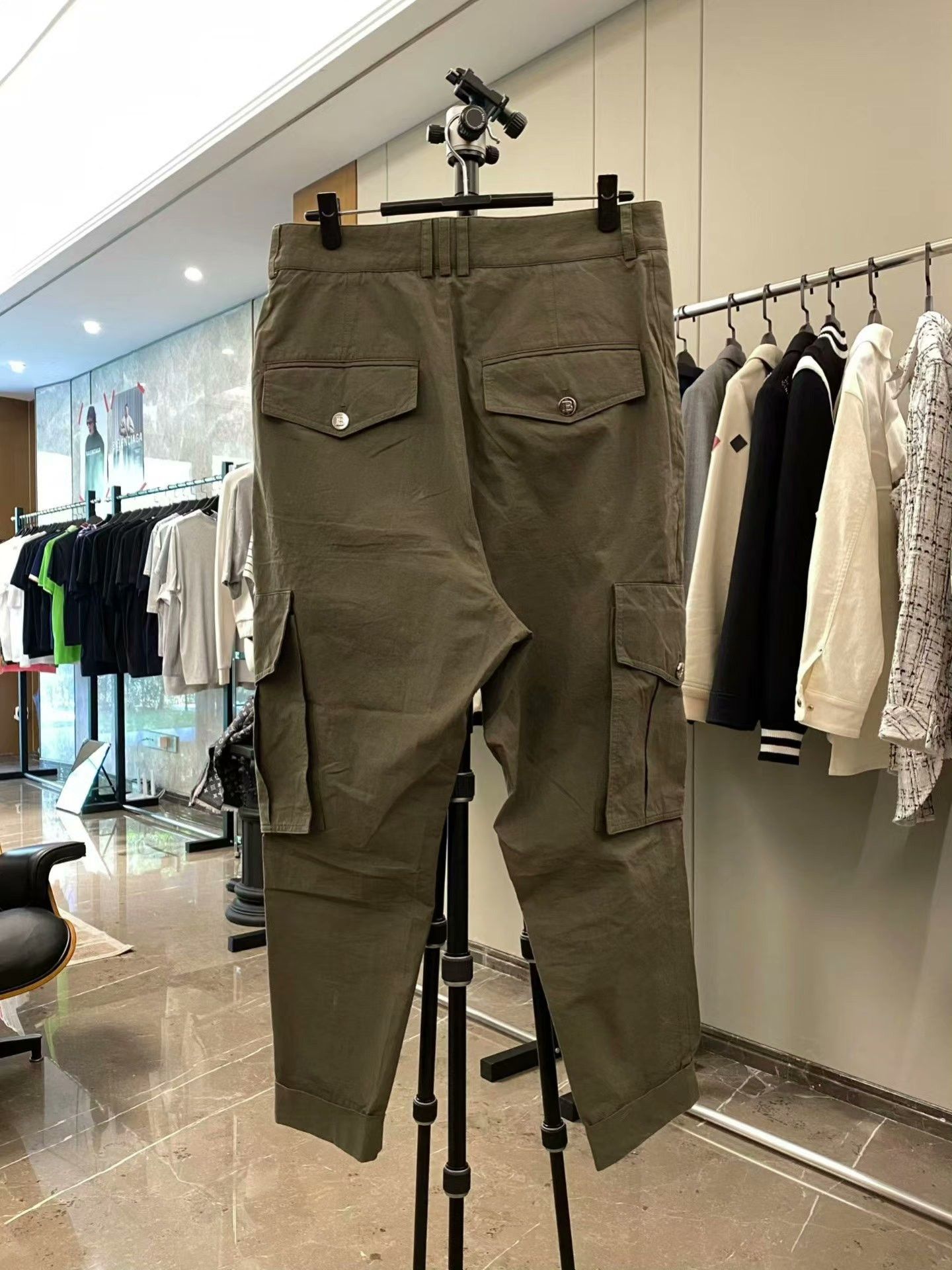 Balmain Balmain Beige Casual Pants M Men Size US 32 / EU 48 - 2 Thumbnail