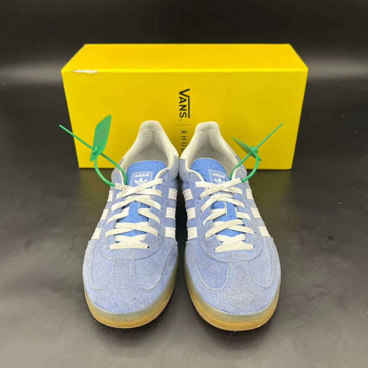Adidas Adidas Blue Lowtop Sneakers 39 Men Size US 6.5 / EU 39-40 - 4 Thumbnail