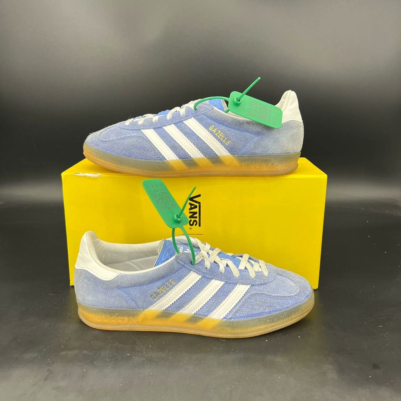 Adidas Adidas Blue Lowtop Sneakers 39 Men Size US 6.5 / EU 39-40 - 3 Thumbnail