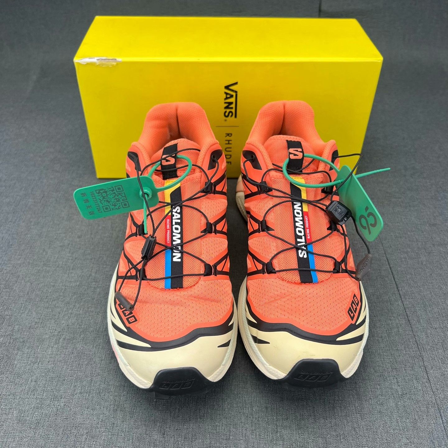 Salomon Salomon Orange Hoodie 44.5 Men Size US L / EU 52-54 / 3 - 4 Thumbnail