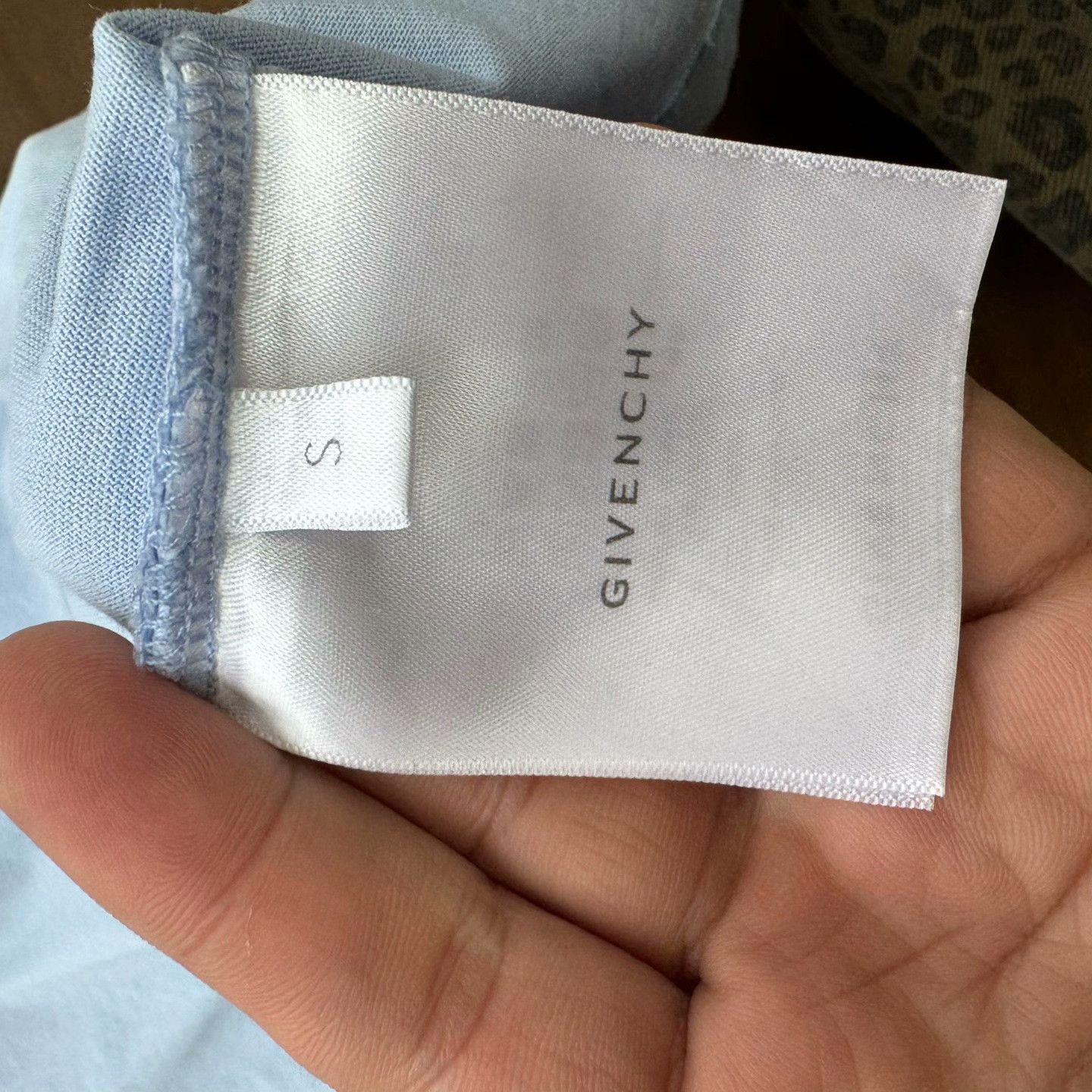 Givenchy Givenchy Blue T-Shirt S Men Size US S / EU 44-46 / 1 - 7 Thumbnail