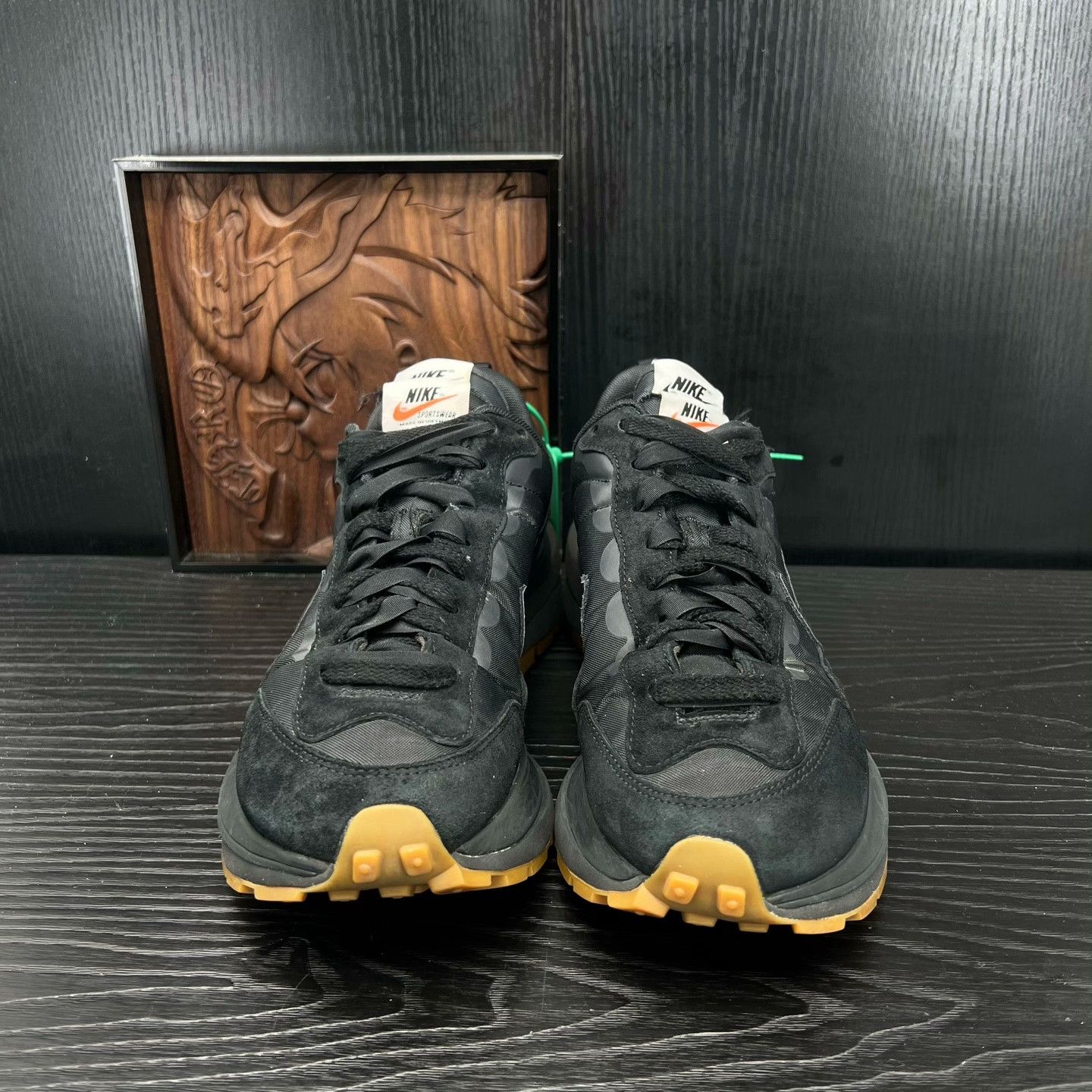 Sacai Sacai Black Lowtop Sneakers 42 Men Size US 9 / EU 42 - 4 Thumbnail