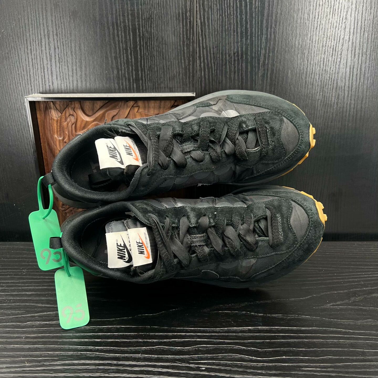 Sacai Sacai Black Lowtop Sneakers 42 Men Size US 9 / EU 42 - 6 Thumbnail