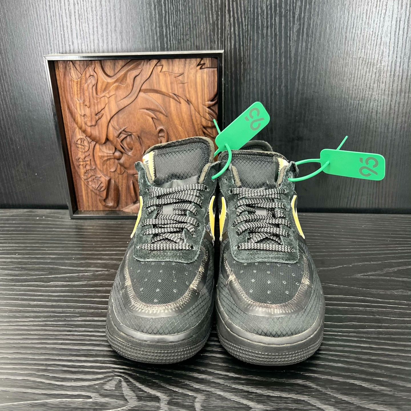 Off-White Off-White AF1 Black Lowtop Sneakers 40 Men Size US 7.5 / EU 40-41 - 4 Thumbnail