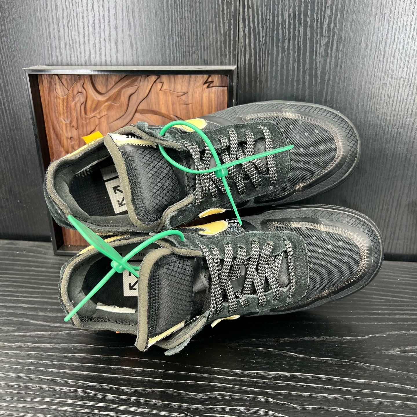 Off-White Off-White AF1 Black Lowtop Sneakers 40 Men Size US 7.5 / EU 40-41 - 7 Thumbnail