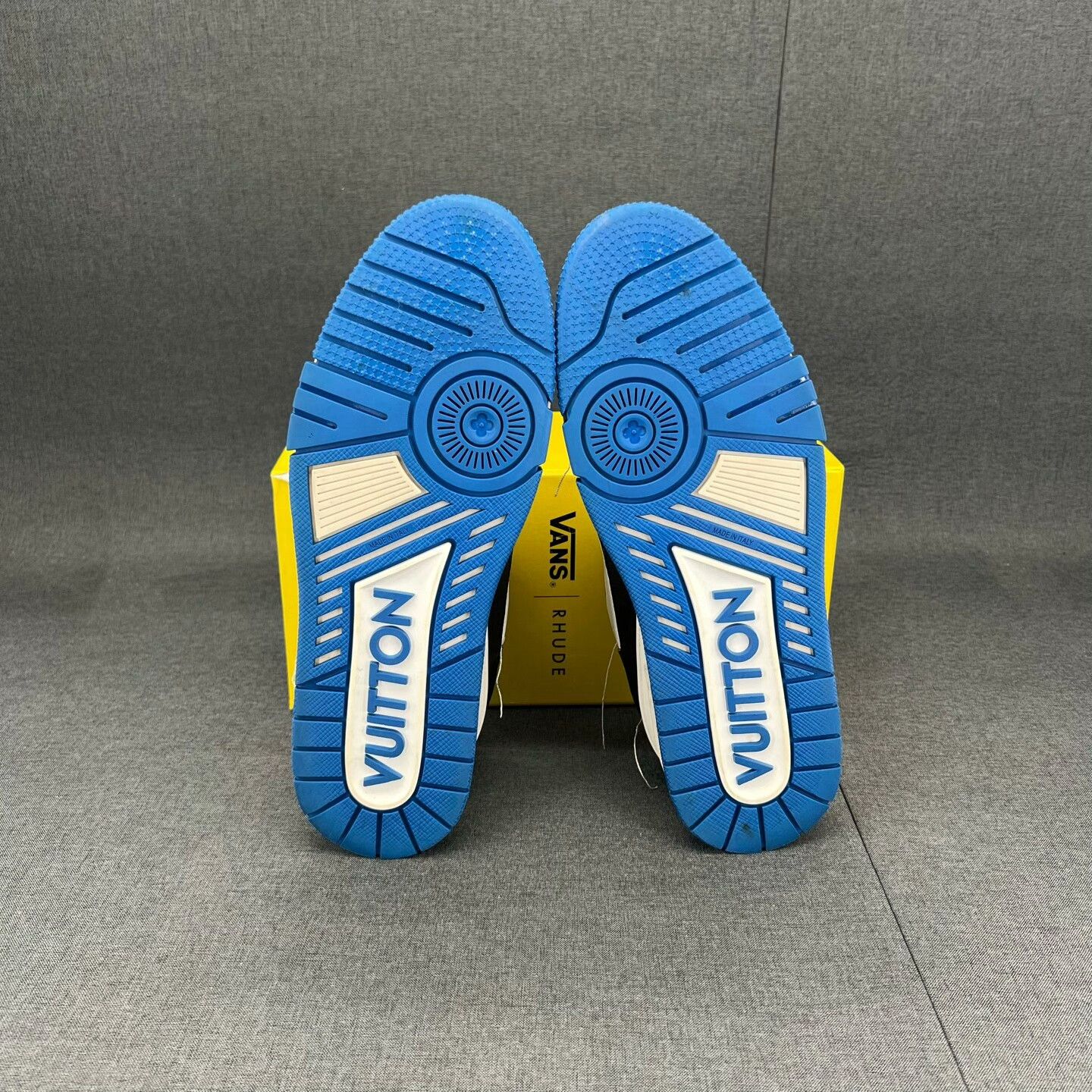 Louis Vuitton Louis Vuitton Training Blue Lowtop Sneakers 43.5 Men Size US 10.5 / EU 43-44 - 6 Thumbnail