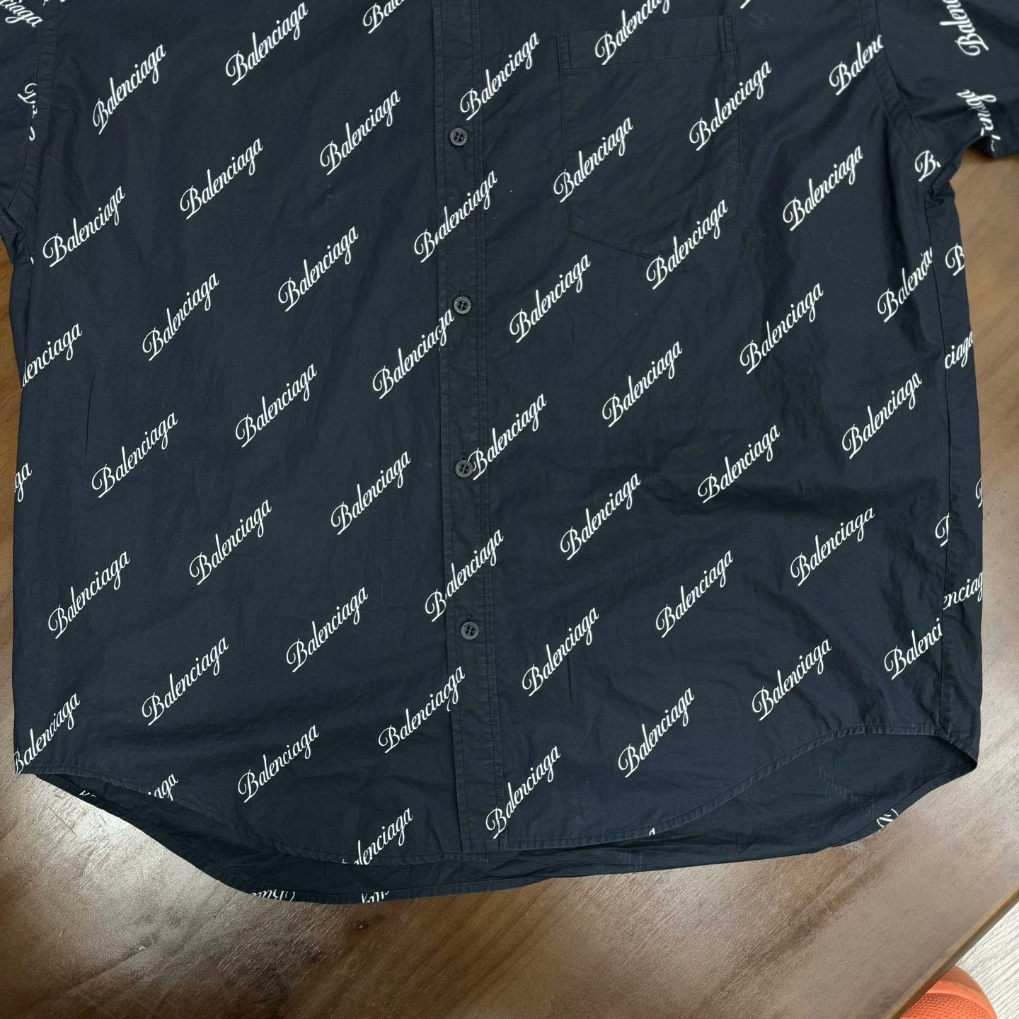 Balenciaga Balenciaga Blue Shirt 37 Men Size US S / EU 44-46 / 1 - 4 Thumbnail