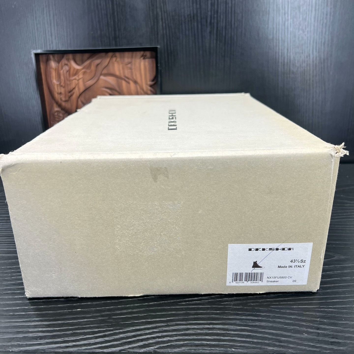 Rick Owens Rick Owens Black Hitop Sneakers 43.5 Men Size US 10.5 / EU 43-44 - 9 Thumbnail