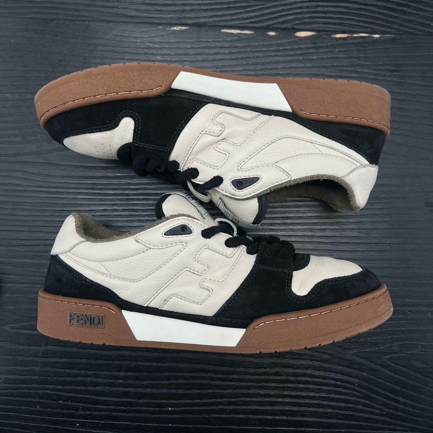 Fendi Fendi Black Lowtop Sneakers 41 Men Size US 8.5 / EU 41-42 - 3 Thumbnail