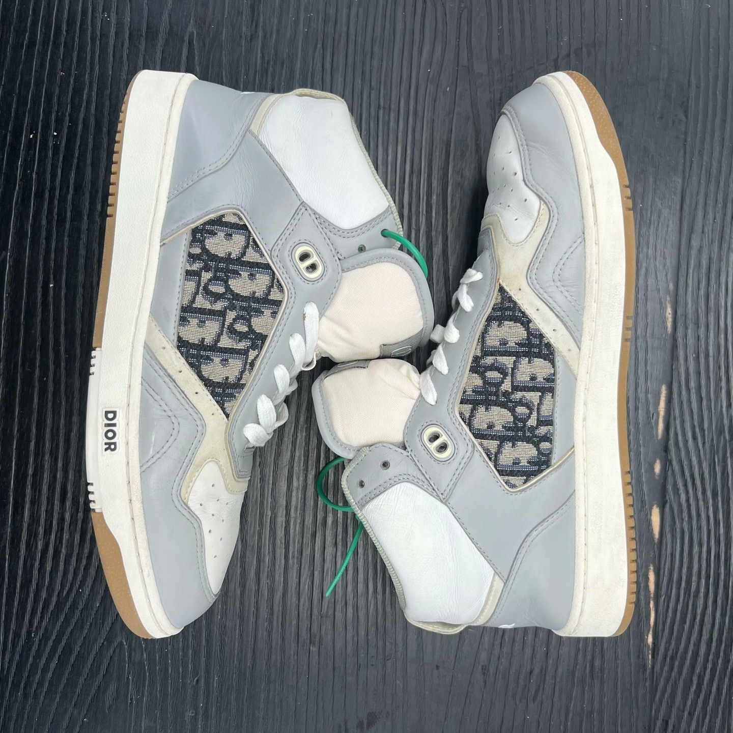 Dior Dior White Hitop Sneakers 27 Men Size US 10 / EU 43 - 6 Thumbnail