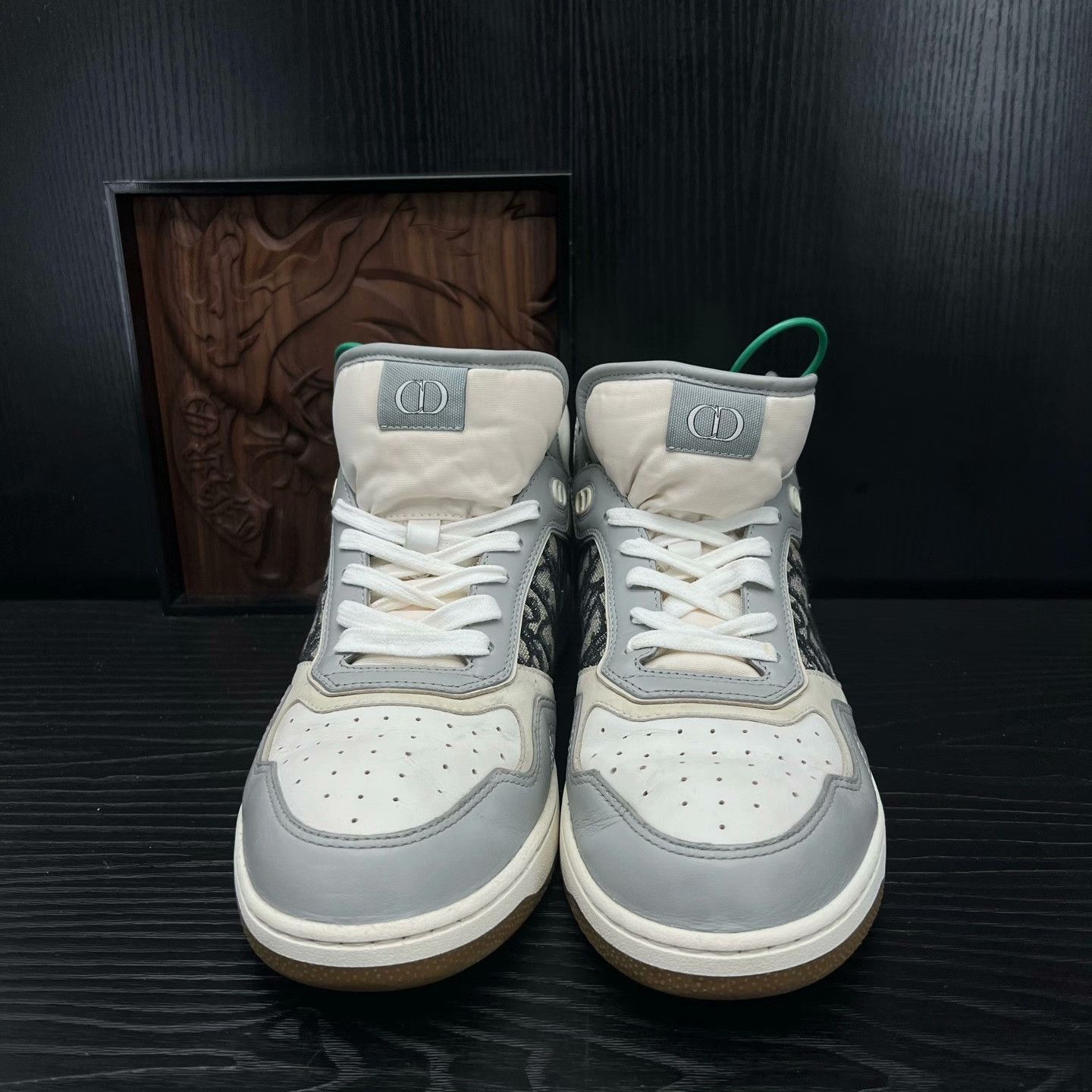 Dior Dior White Hitop Sneakers 27 Men Size US 10 / EU 43 - 4 Thumbnail