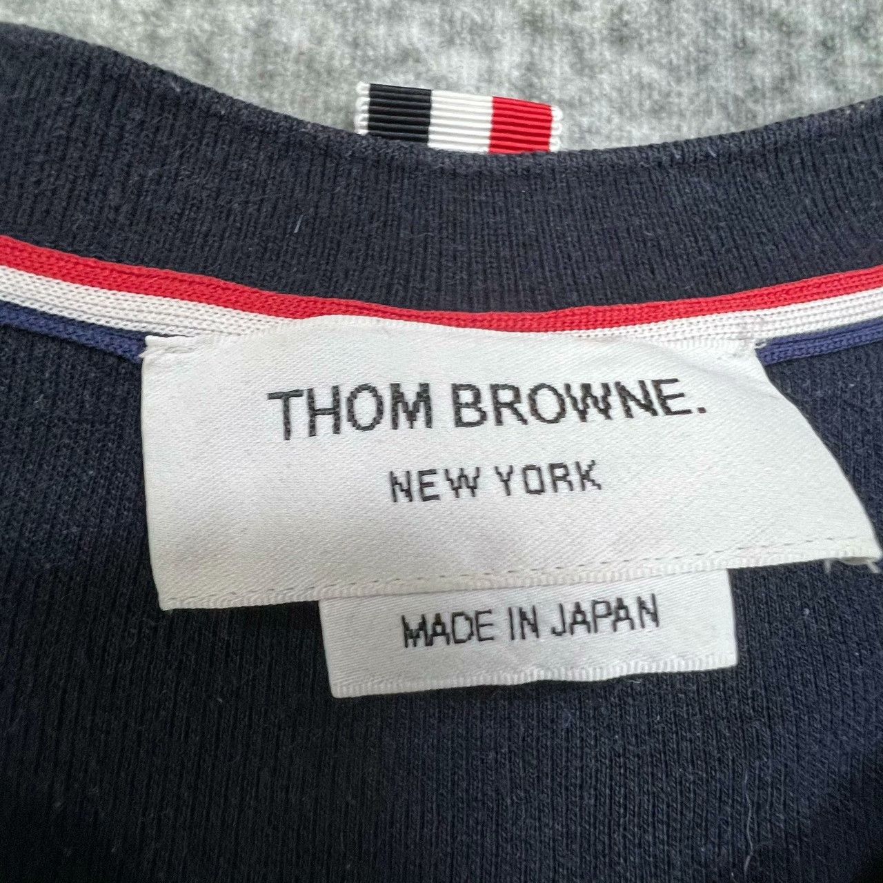 Thom Browne Thom Browne Striped Blue T-Shirt 36.5 Men Size US S / EU 44-46 / 1 - 4 Thumbnail