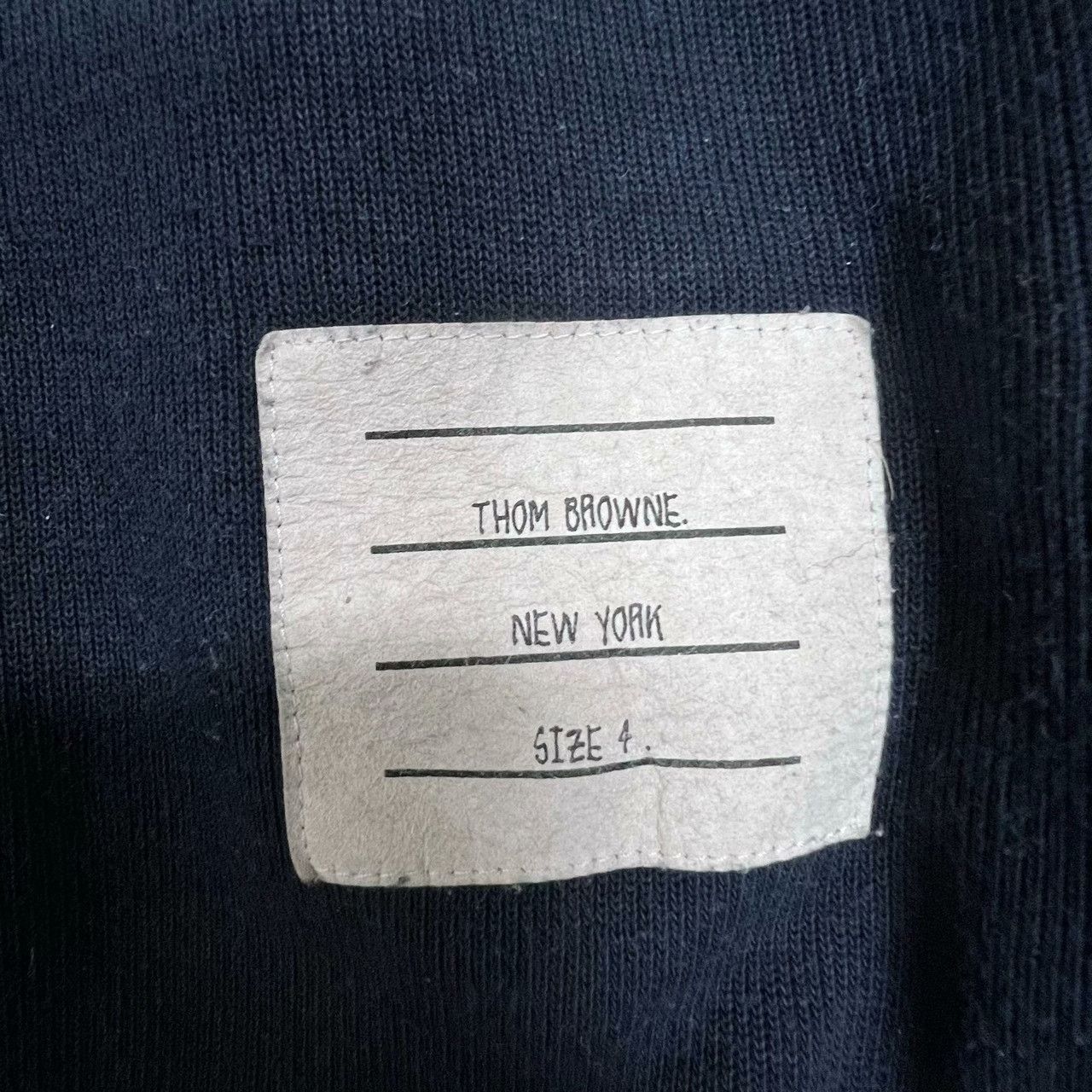 Thom Browne Thom Browne Striped Blue T-Shirt 36.5 Men Size US S / EU 44-46 / 1 - 5 Thumbnail