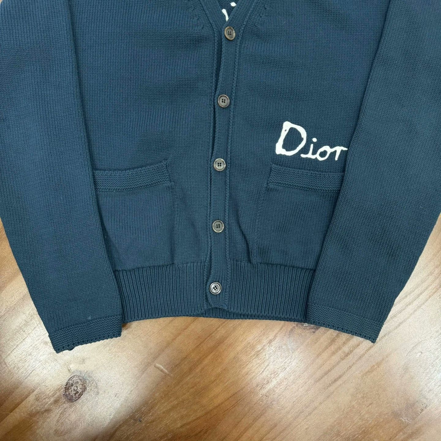 Dior Dior Knit Blue Sweater S Men Size US S / EU 44-46 / 1 - 4 Thumbnail
