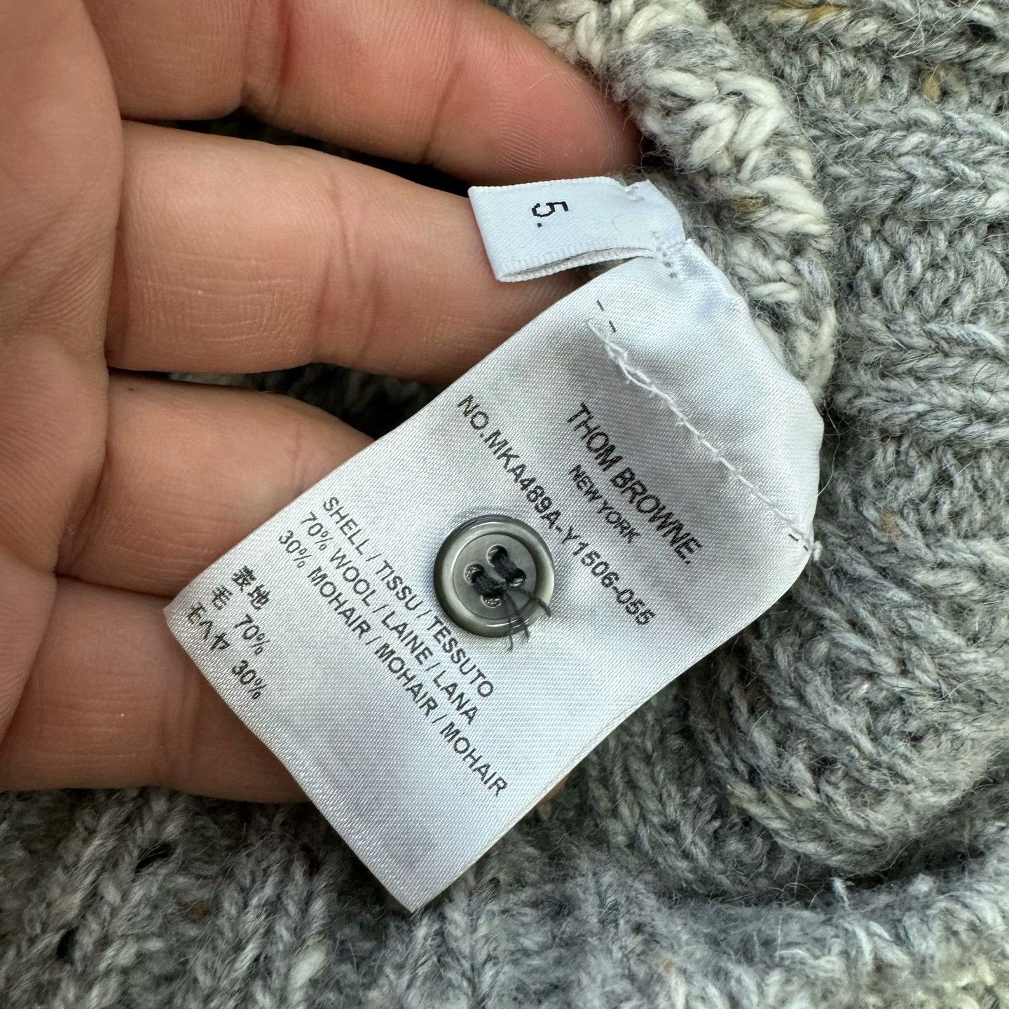 Thom Browne Thom Browne Knit White Sweater S Men Size US S / EU 44-46 / 1 - 5 Thumbnail