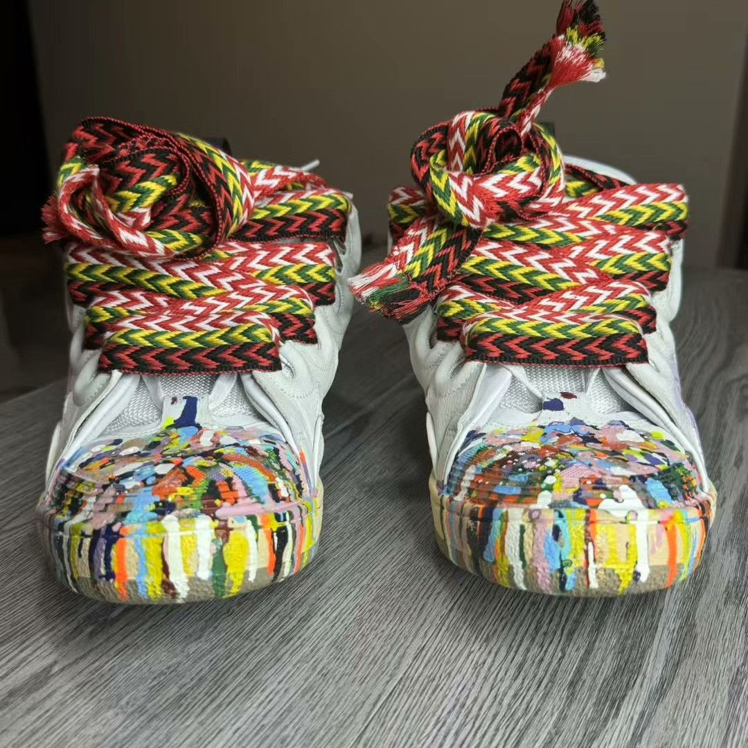Lanvin Lanvin Multi Lowtop Sneakers 42 Men Size US 9 / EU 42 - 2 Thumbnail