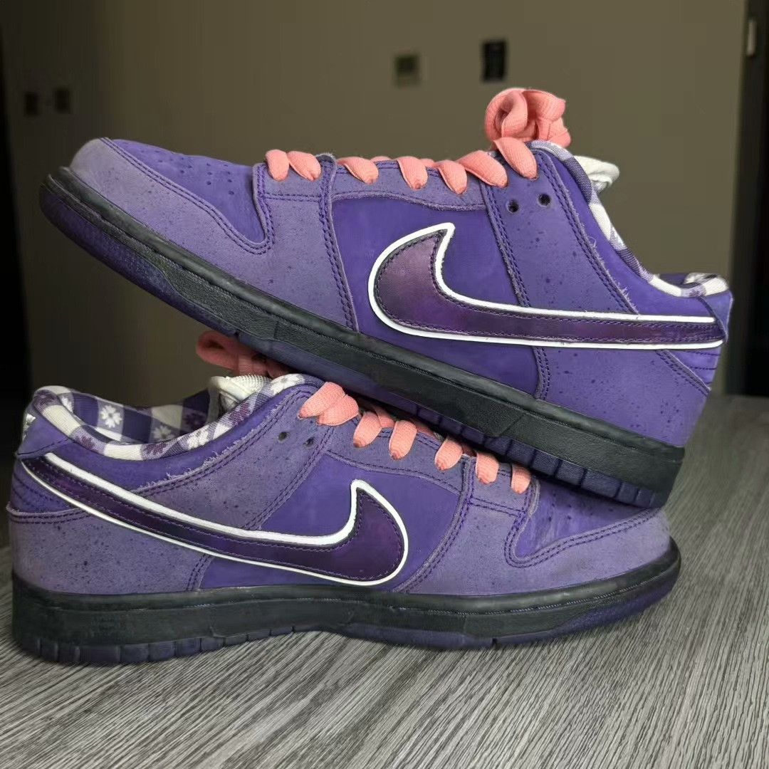 Nike Nike DUNK Purple Lowtop Sneakers 42 Men Size US 9 / EU 42 - 3 Thumbnail