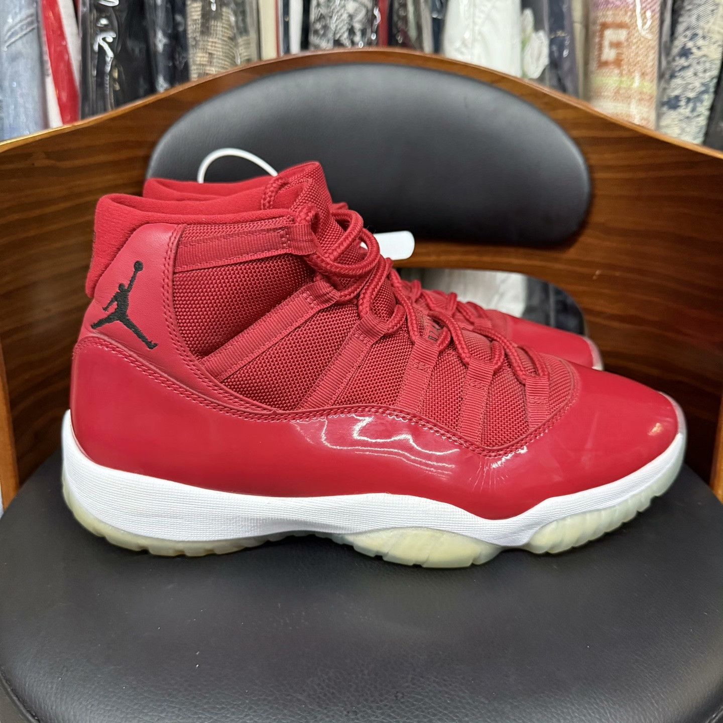 Nike Nike AJ11 Red Lowtop Sneakers 45 Men Size US 11.5 / EU 44-45 - 4 Thumbnail