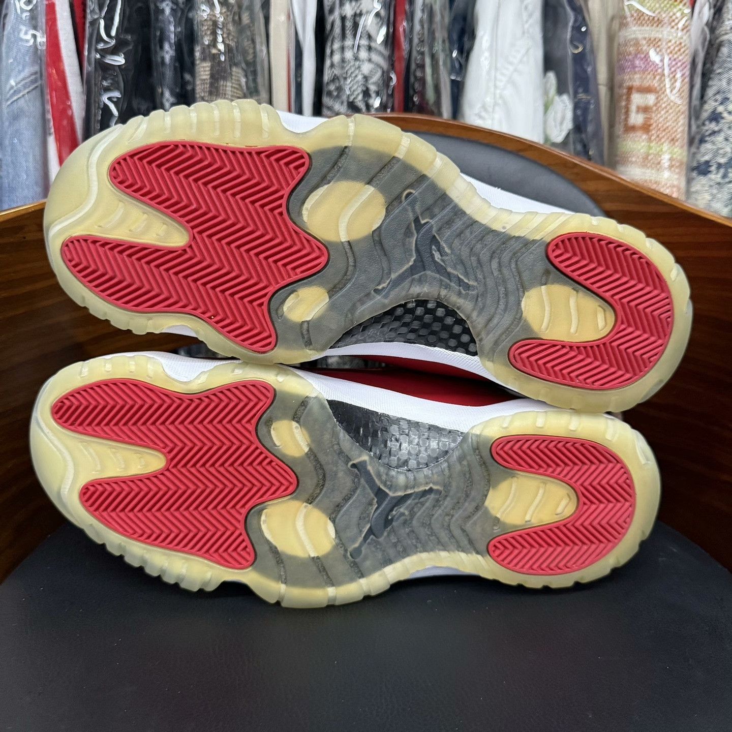 Nike Nike AJ11 Red Lowtop Sneakers 45 Men Size US 11.5 / EU 44-45 - 9 Thumbnail