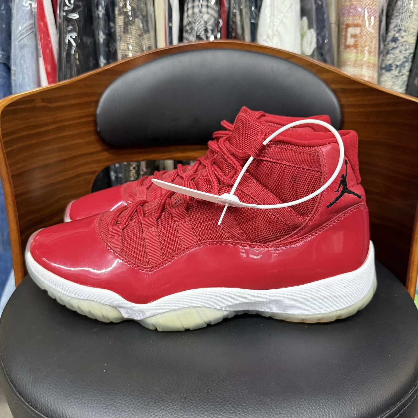 Nike Nike AJ11 Red Lowtop Sneakers 45 Men Size US 11.5 / EU 44-45 - 6 Thumbnail