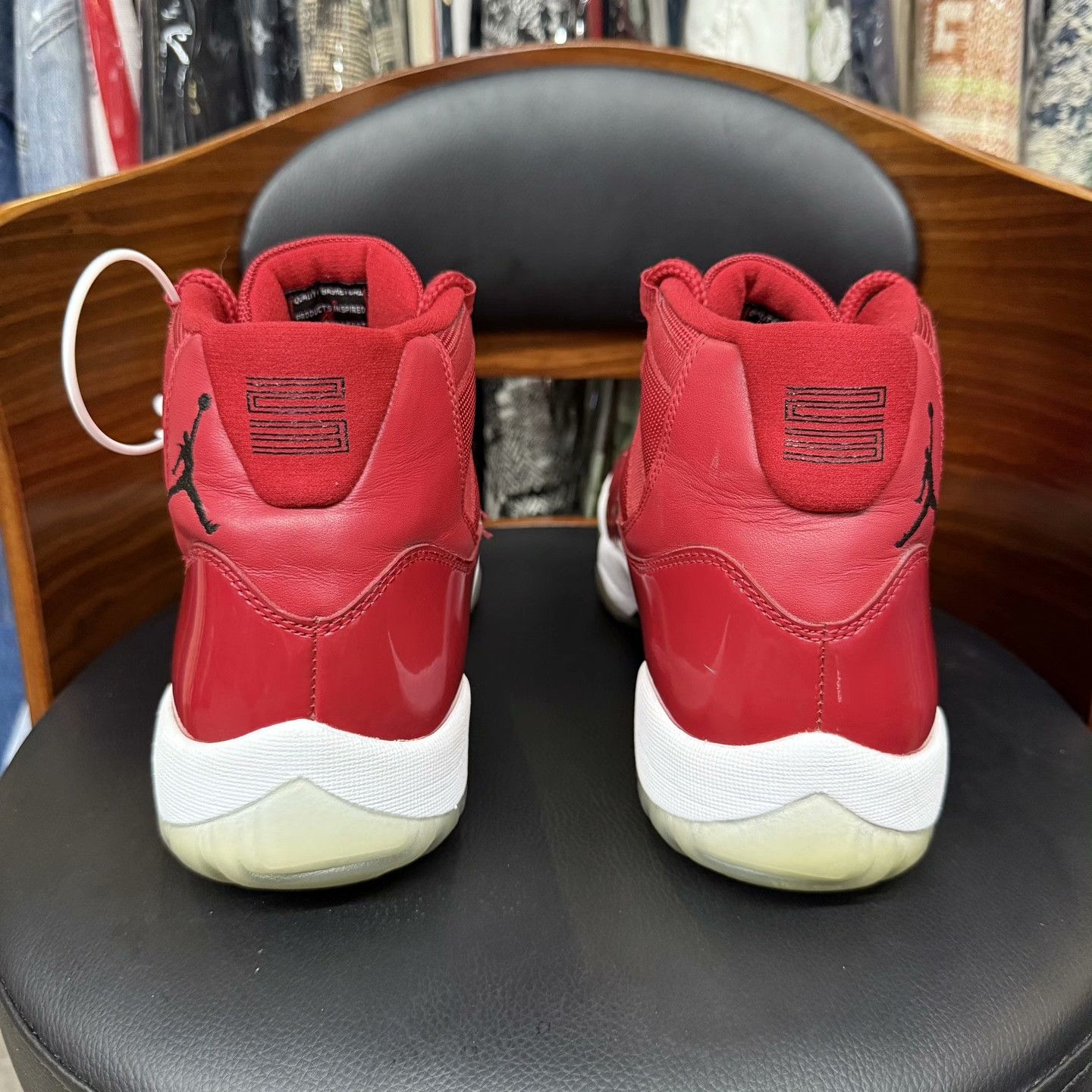 Nike Nike AJ11 Red Lowtop Sneakers 45 Men Size US 11.5 / EU 44-45 - 3 Thumbnail