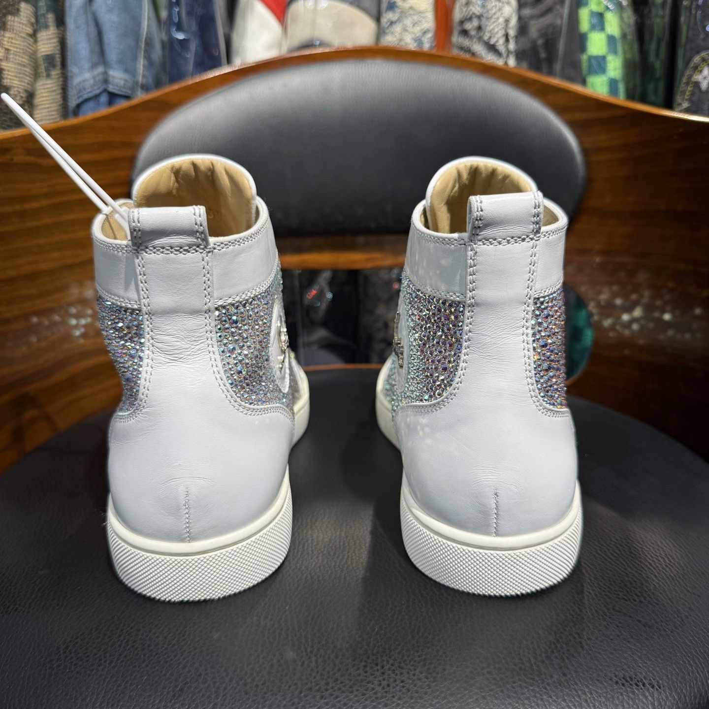 Christian Louboutin Christian Louboutin Multi Hitop Sneakers 38 Women Size US 7.5 / IT 37.5 - 3 Thumbnail