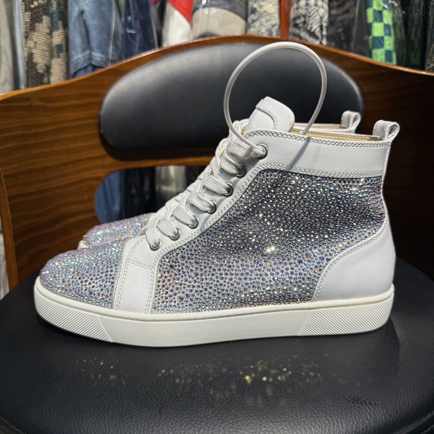 Christian Louboutin Christian Louboutin Multi Hitop Sneakers 38 Women Size US 7.5 / IT 37.5 - 6 Thumbnail
