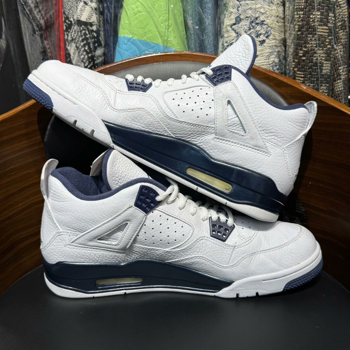 Nike Nike AJ4 Blue Lowtop Sneakers 45 Men Size US 11.5 / EU 44-45 - 7 Thumbnail