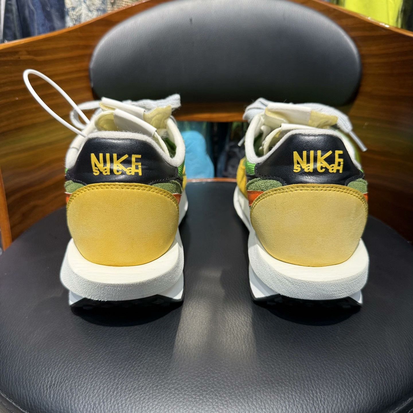 Sacai Sacai Yellow Lowtop Sneakers 43 Men Size US 10 / EU 43 - 3 Thumbnail