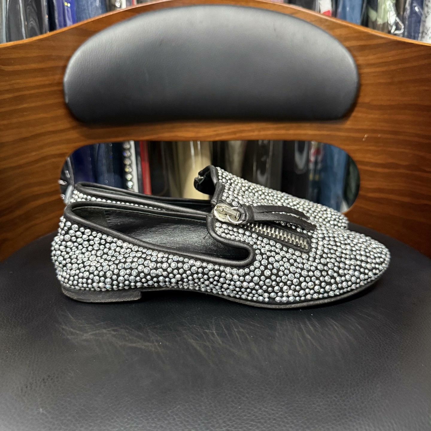 Giuseppe Zanotti Giuseppe Zanotti Black Lowtop Sneakers 35 Men Size US 5 / EU 37 - 4 Thumbnail