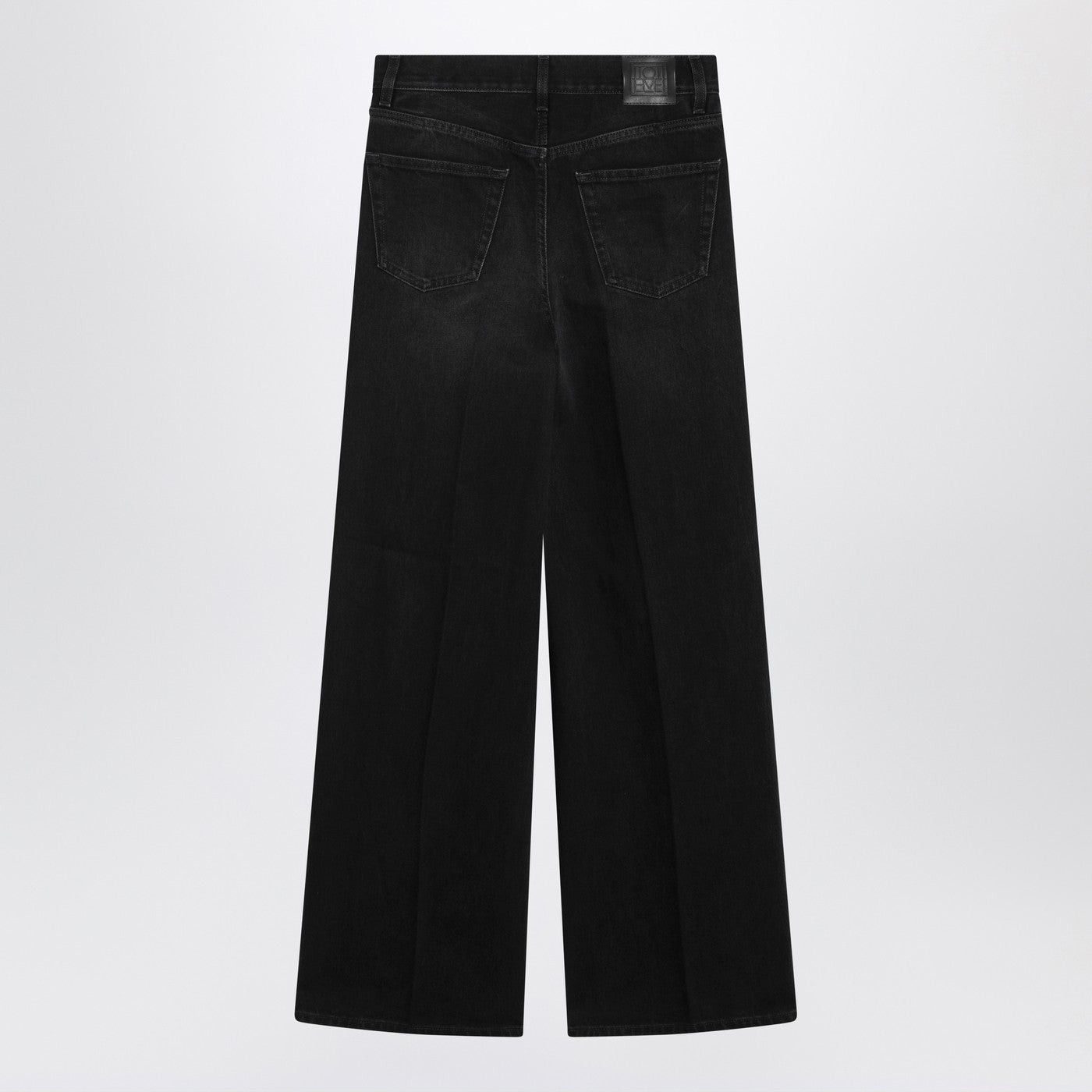 Toteme Toteme Black Faded Effect Jeans In Organic Cotton Size 24" / US 00 / IT 34 - 2 Thumbnail