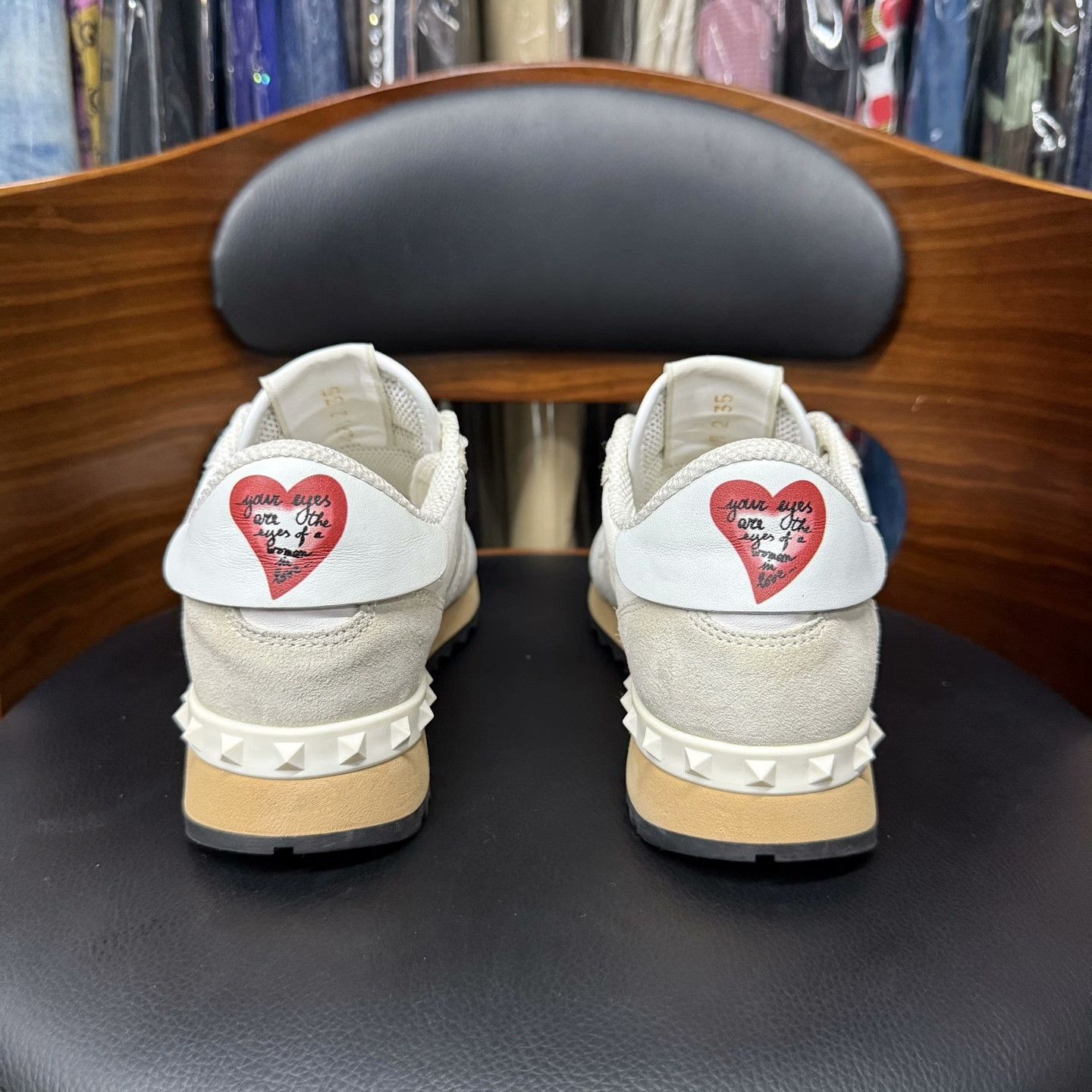 Valentino Valentino Limited White Lowtop Sneakers 35 Women Size US 5 / IT 35 - 3 Thumbnail