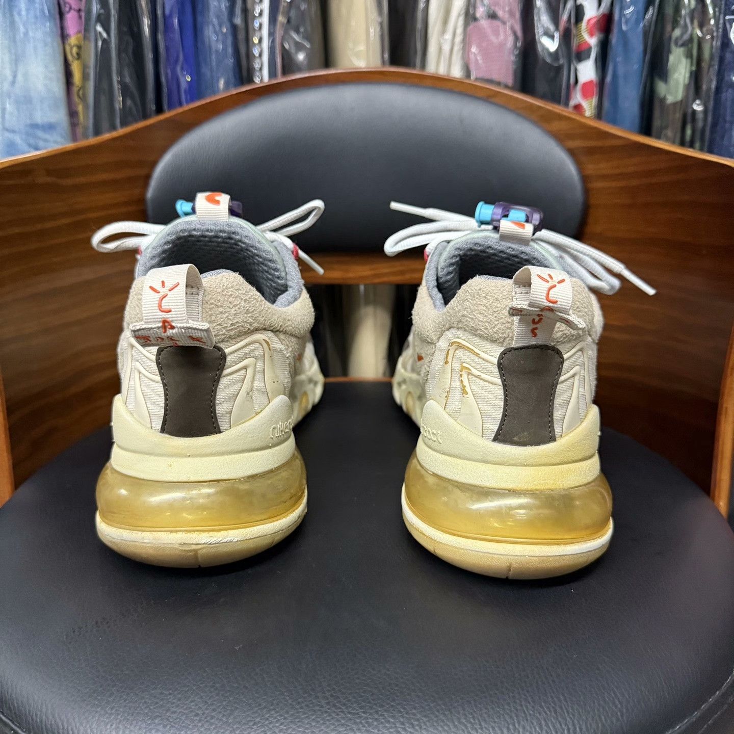 Nike Nike MAX270 Collab Yellow Lowtop Sneakers 44 Men Size US 10.5 / EU 43-44 - 3 Thumbnail