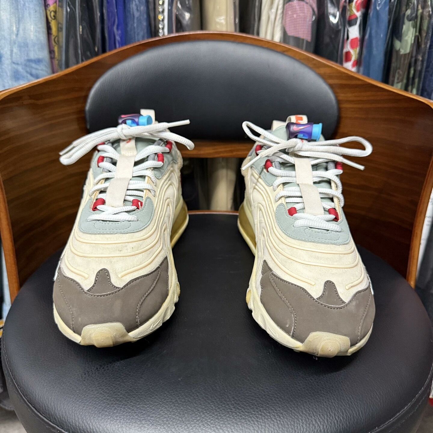 Nike Nike MAX270 Collab Yellow Lowtop Sneakers 44 Men Size US 10.5 / EU 43-44 - 2 Thumbnail