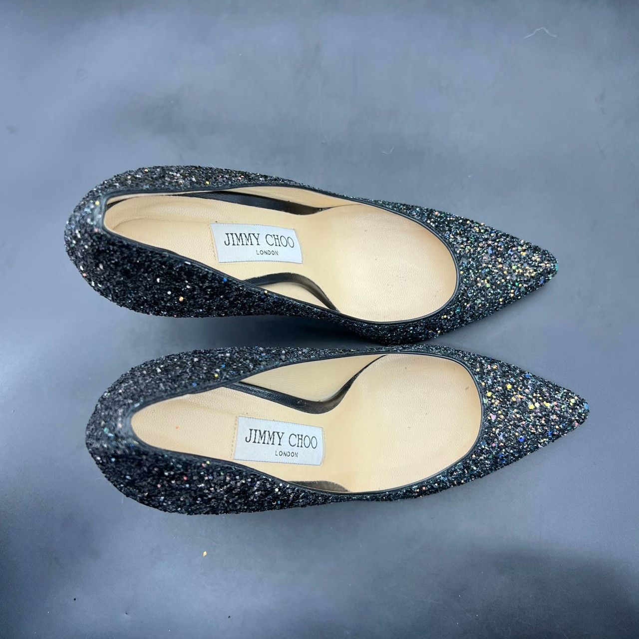 Jimmy Choo Jimmy Choo Black Lowtop Sneakers 36 Women Size US 6 / IT 36 - 6 Thumbnail