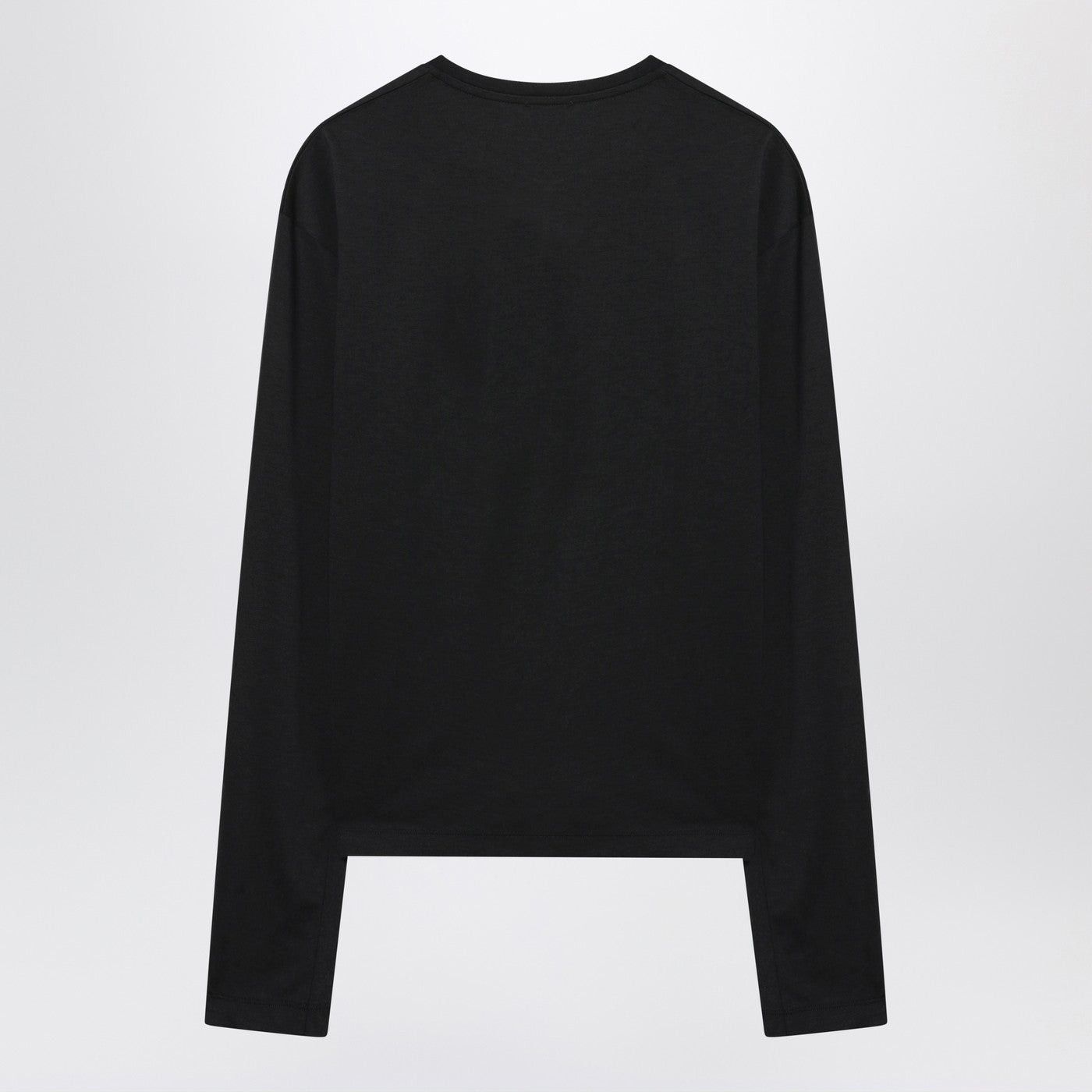 Toteme Toteme Black Organic Cotton-Blend T-Shirt Size M / US 6-8 / IT 42-44 - 2 Thumbnail