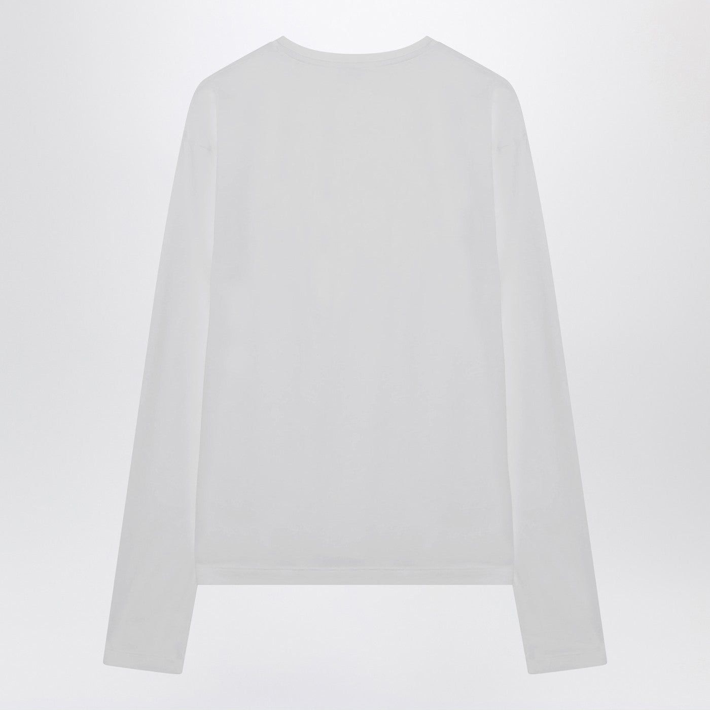 Toteme Toteme White T-Shirt In Organic Cotton Blend Size M / US 6-8 / IT 42-44 - 2 Thumbnail