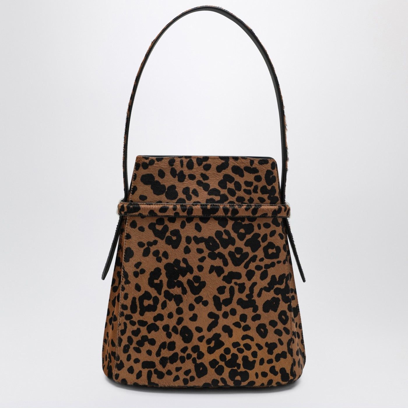 Toteme Toteme Leopard-Print Calf Hair Bucket Bag Size ONE SIZE - 2 Thumbnail