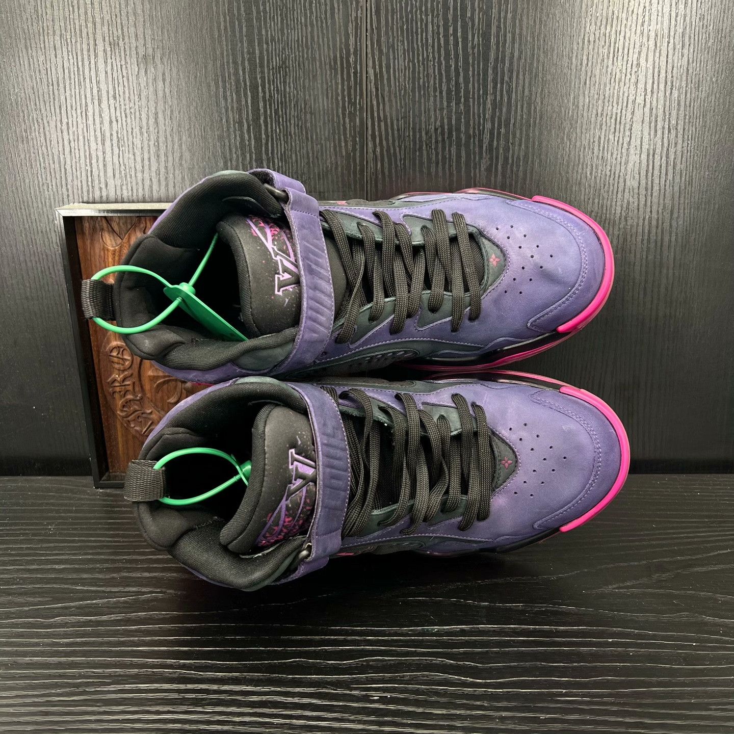 Louis Vuitton Louis Vuitton Training Purple Lowtop Sneakers 41 Men Size US 8.5 / EU 41-42 - 2 Thumbnail