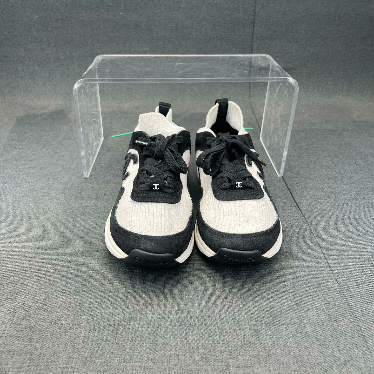 Chanel Chanel Retro Black Lowtop Sneakers 40 Men Size US 7.5 / EU 40-41 - 6 Thumbnail