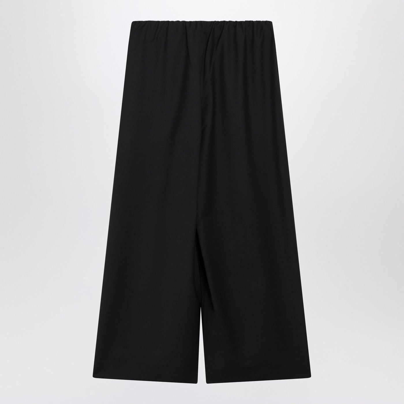 Toteme Toteme Black Drawstring Wool Trousers Size 26" / US 2 / IT 38 - 2 Thumbnail