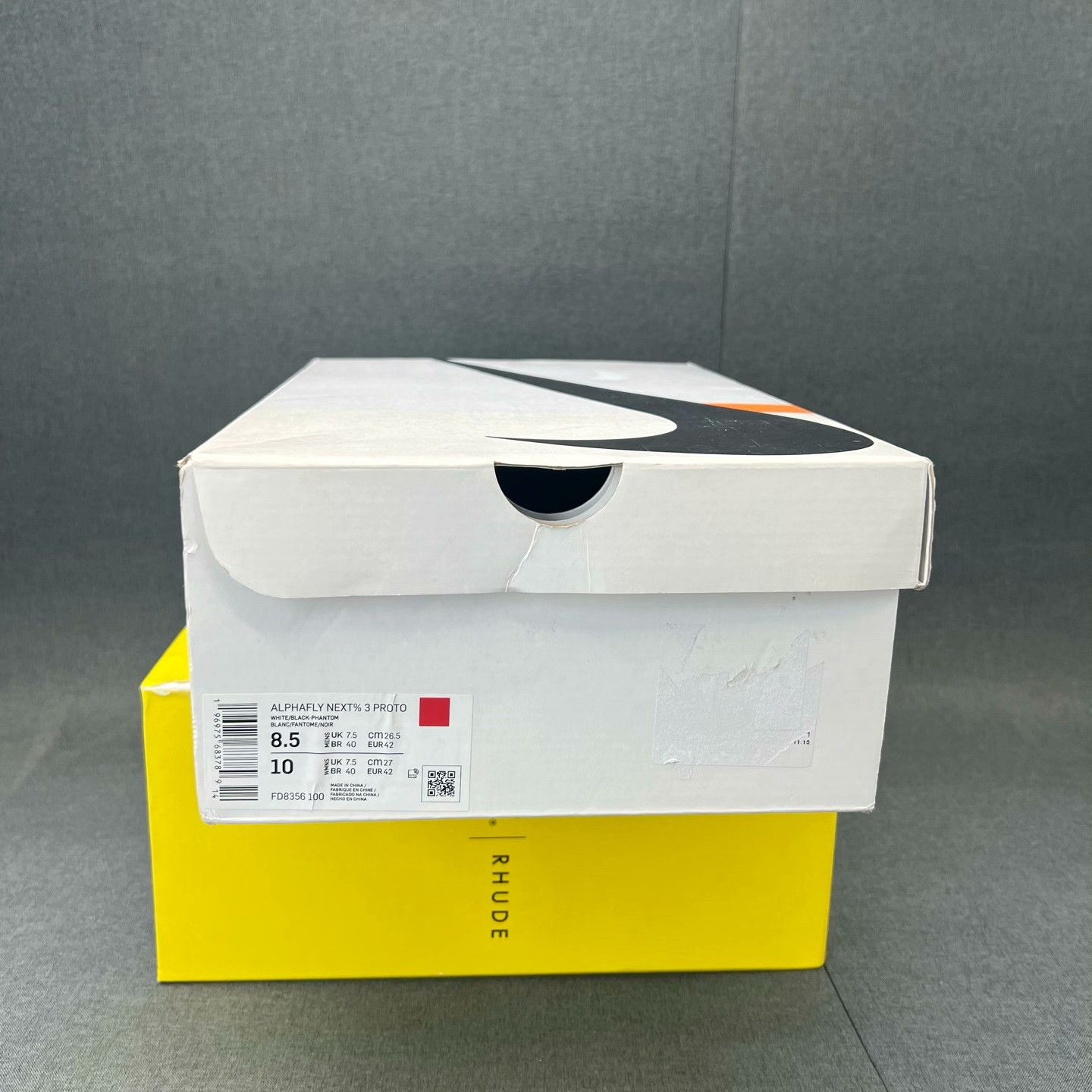 Nike Nike White Lowtop Sneakers 42 Men Size US 9 / EU 42 - 9 Thumbnail
