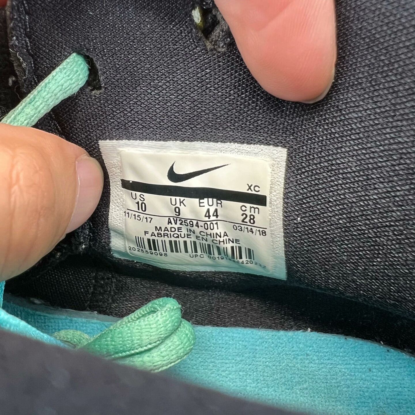 Nike Nike Blue Lowtop Sneakers 44 Men Size US 10.5 / EU 43-44 - 8 Thumbnail