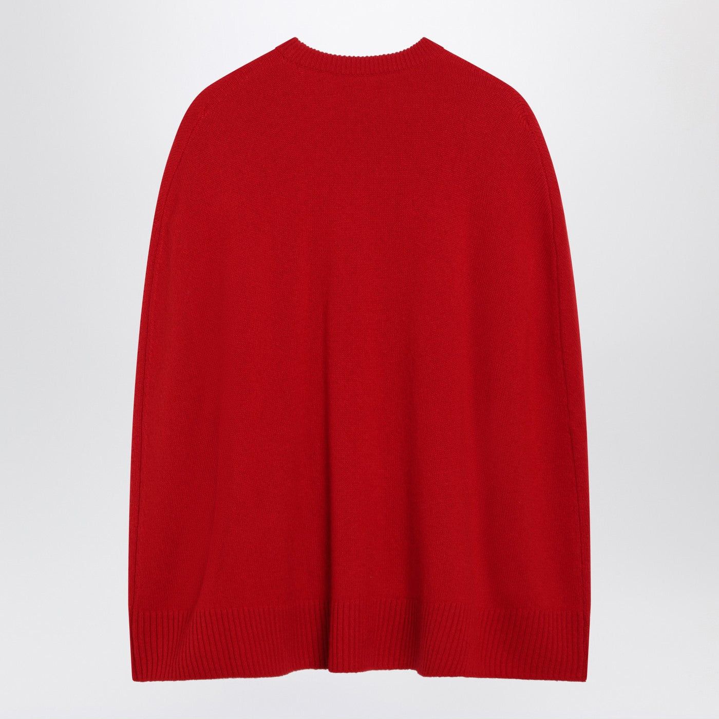 Toteme Toteme Red Cashmere Cape Sweater Size S / US 4 / IT 40 - 2 Thumbnail