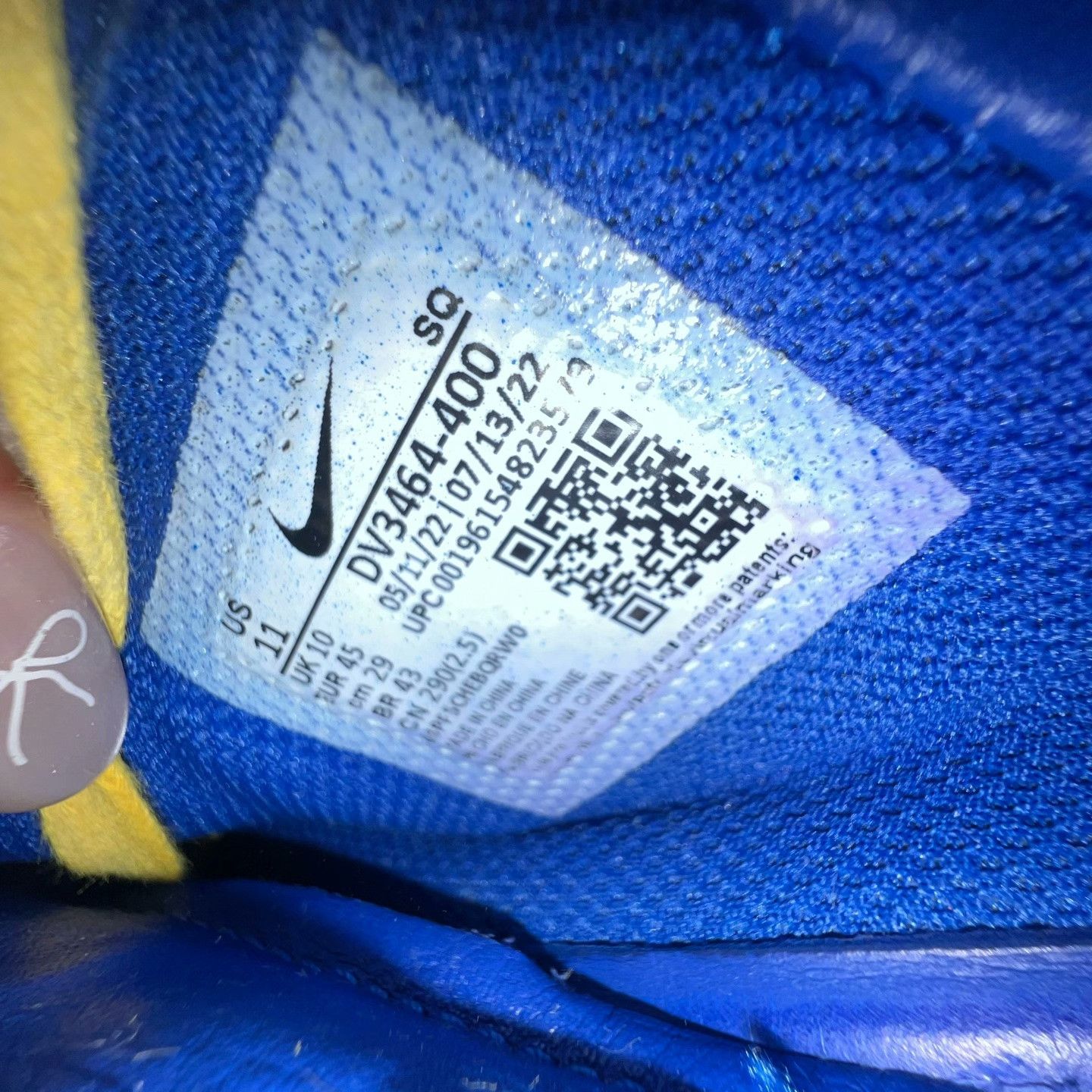 Nike Ambush AF1 Yellow Lowtop Sneakers 45 Men Size US 11.5 / EU 44-45 - 7 Thumbnail