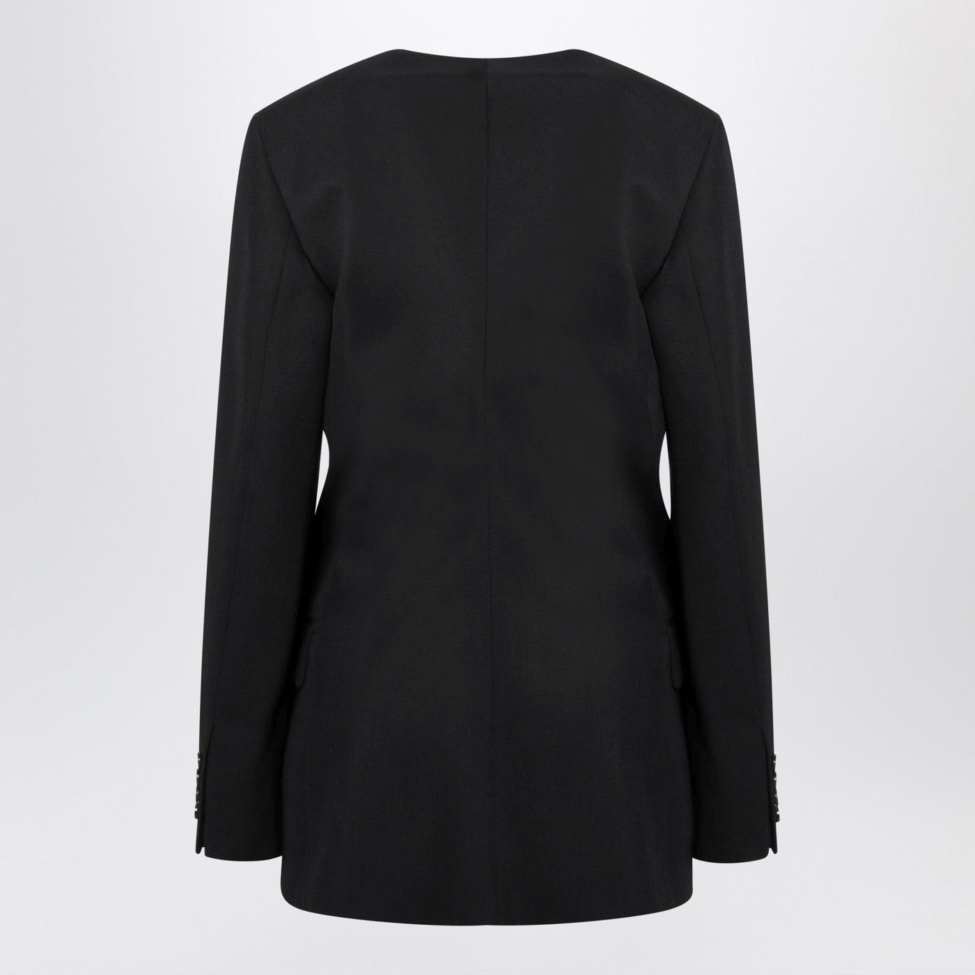 Toteme Toteme Black Wool-Blend Jacket Size S / US 4 / IT 40 - 2 Thumbnail