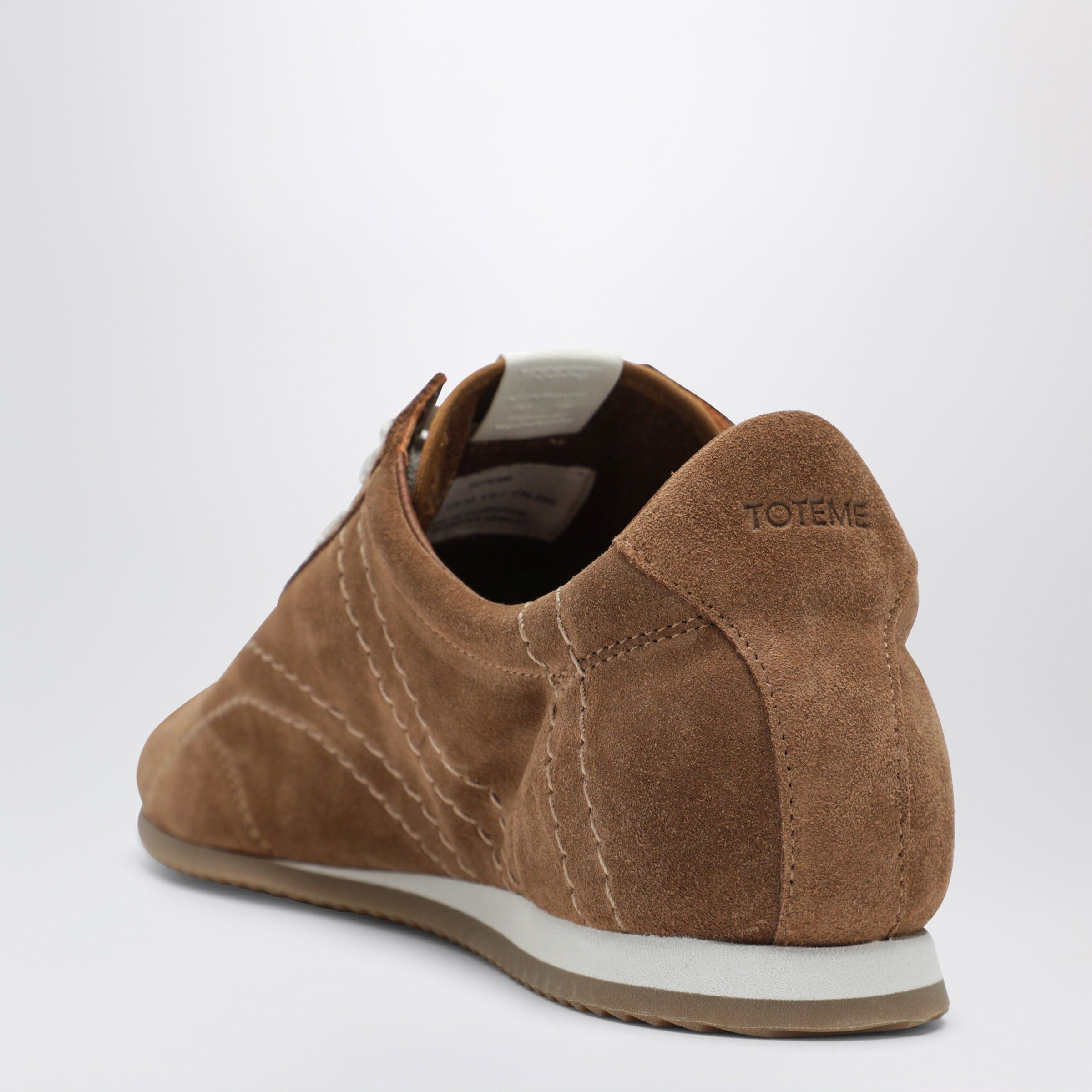 Toteme Toteme Copper Suede Sneakers Size US 8 / IT 38 - 2 Thumbnail