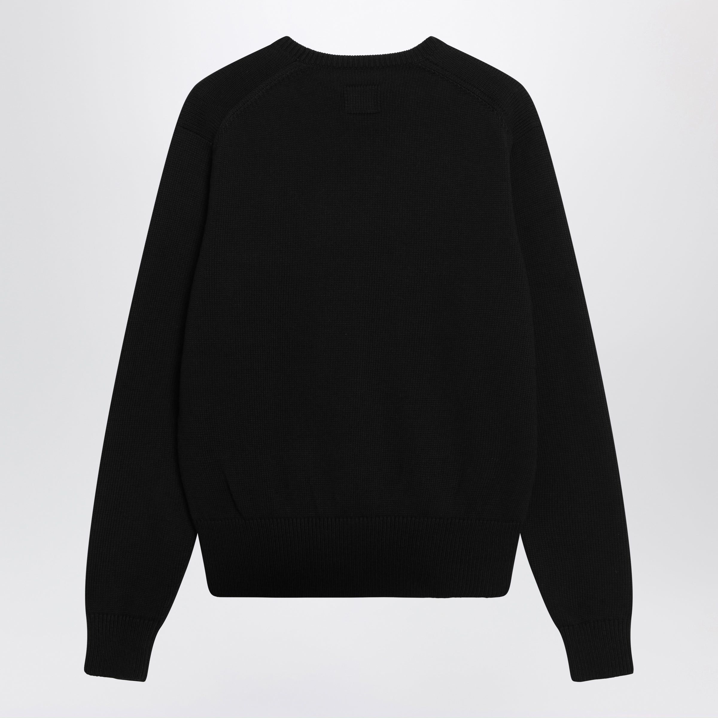 Toteme Toteme Black Cotton Crew Neck Jumper Size XS / US 0-2 / IT 36-38 - 2 Thumbnail