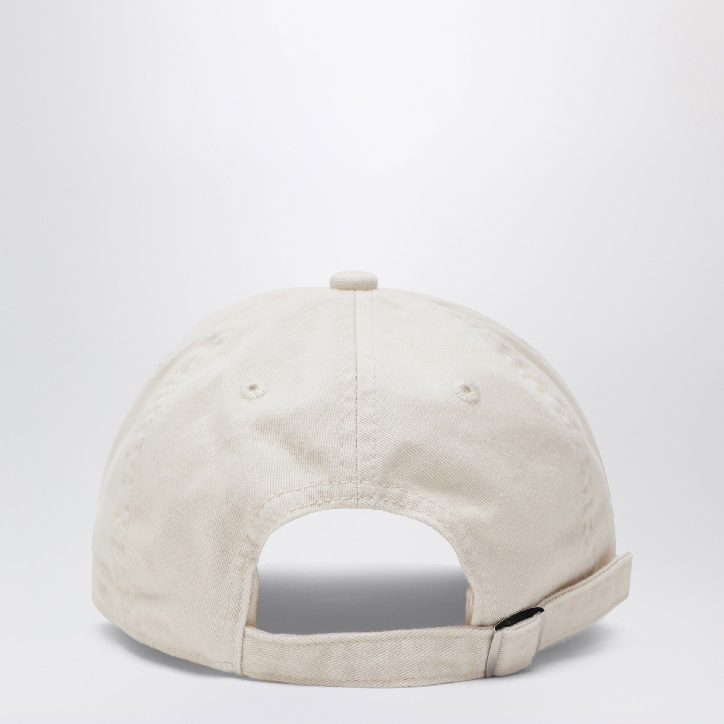 Toteme Toteme Ivory Cotton Baseball Cap Size ONE SIZE - 2 Thumbnail